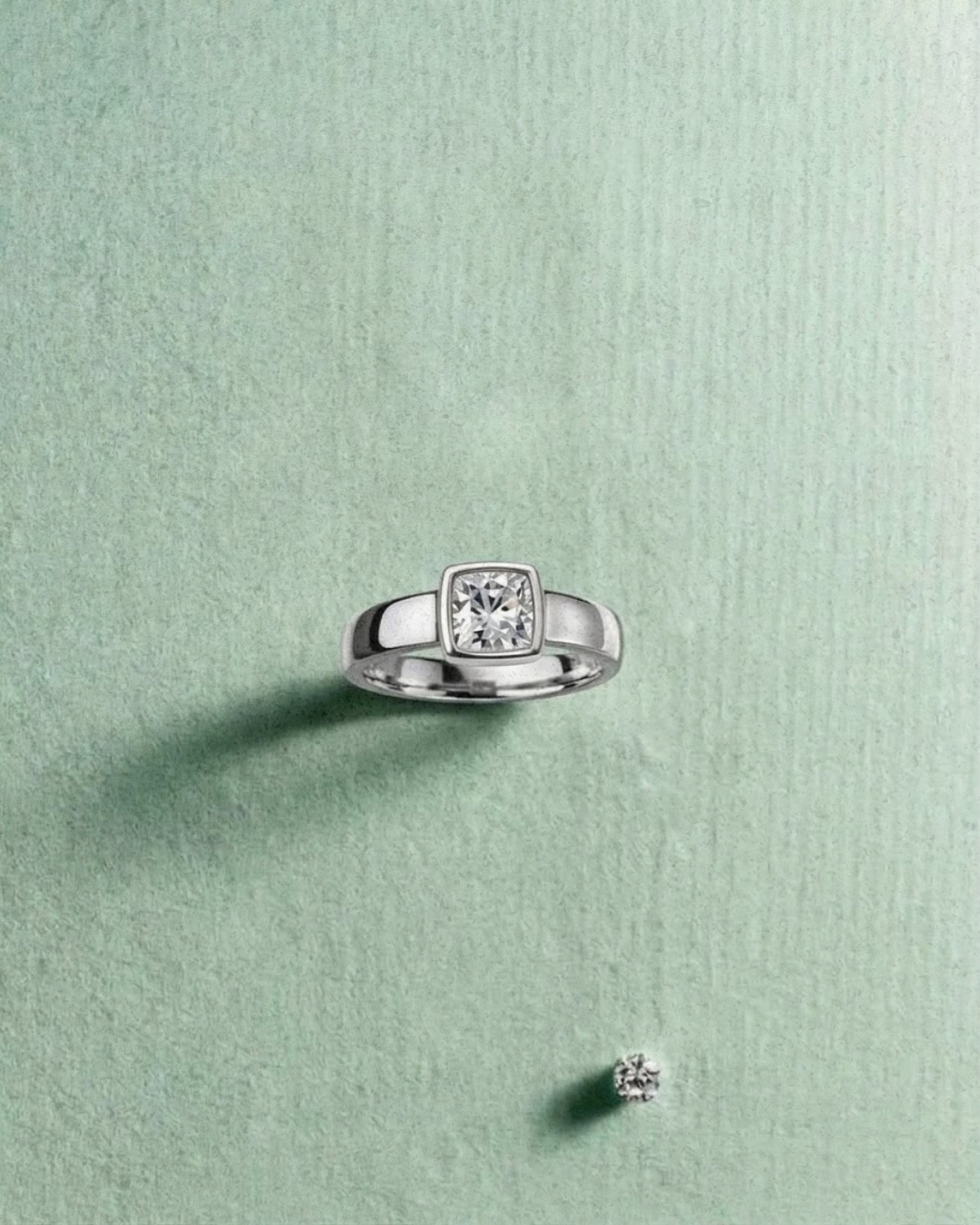 Bespoke Princess Diamond Ring