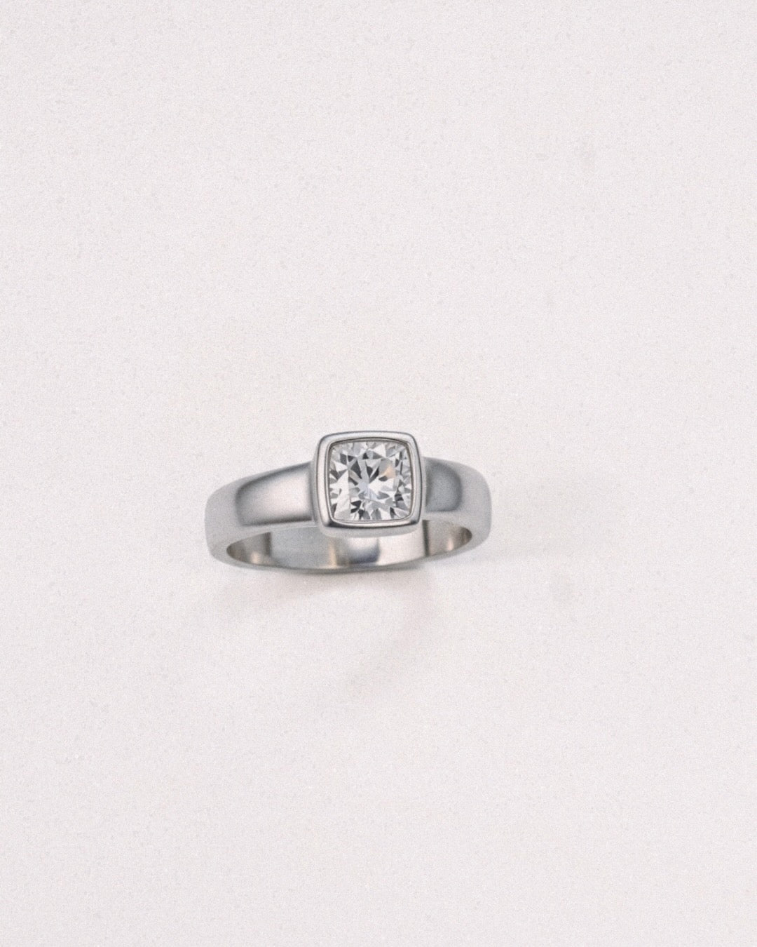 Bespoke Princess Diamond Ring
