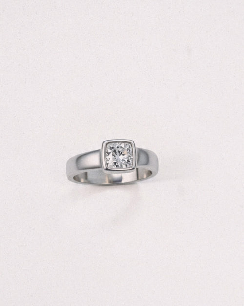 Bespoke Princess Diamond Ring