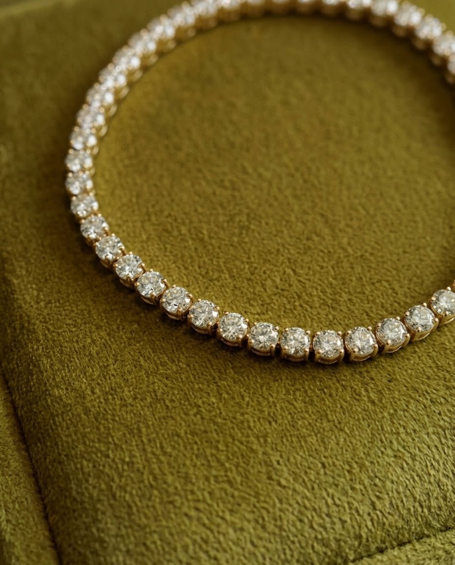 Bespoke Diamond Tennis Bracelet