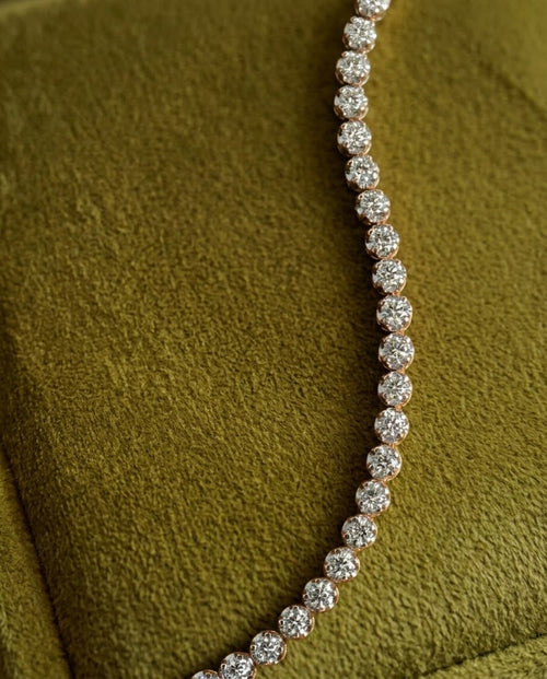 Bespoke Diamond Tennis Bracelet