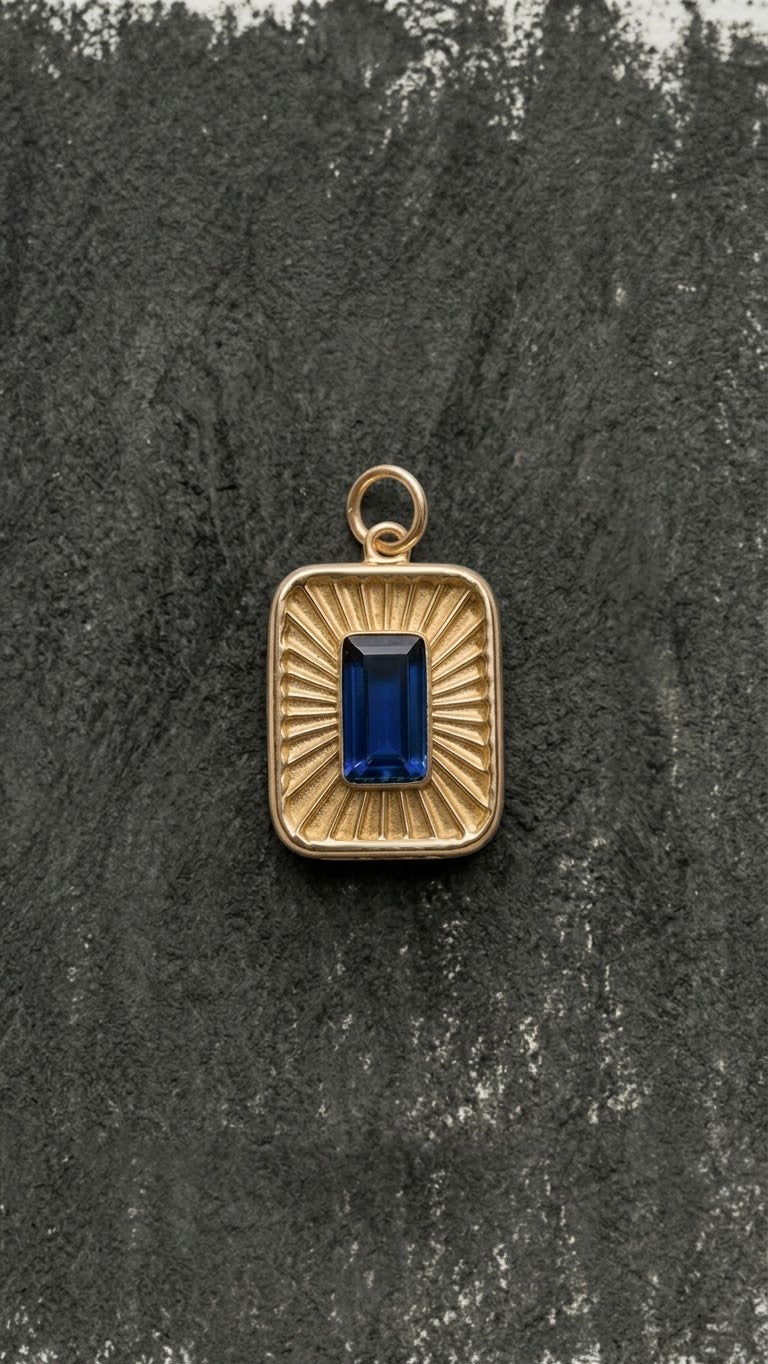 Bespoke Sapphire Pendant