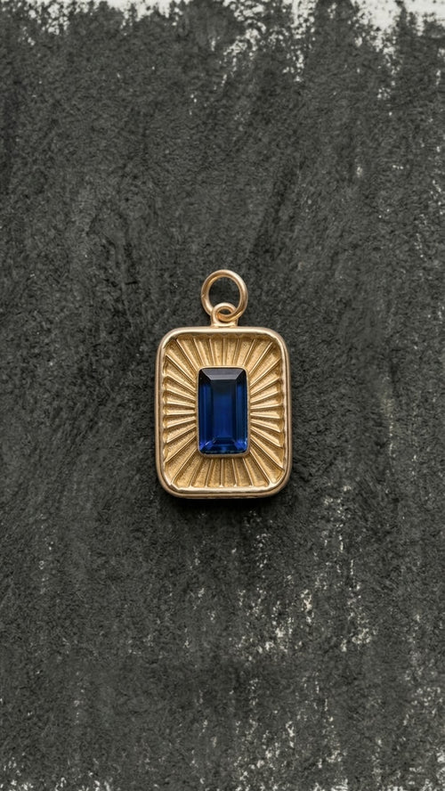 Bespoke Sapphire Pendant