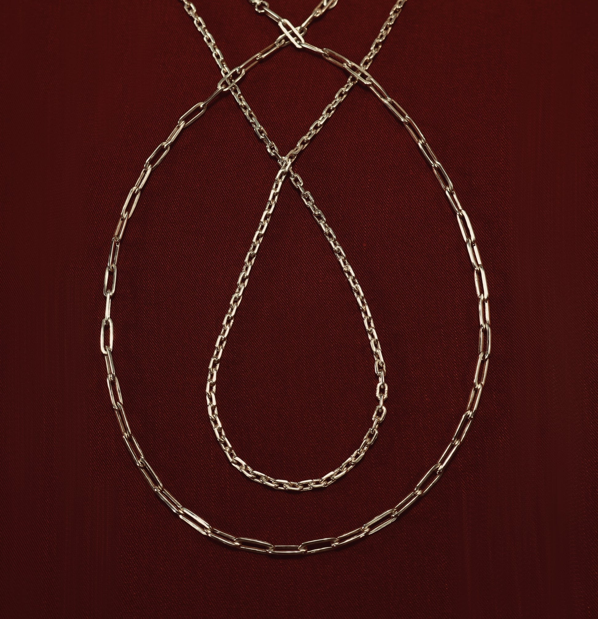 Classica Paperclip Yellow Gold Necklace